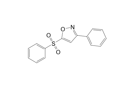 5-(Benzenesulfonyl)-3-phenylisoxazole