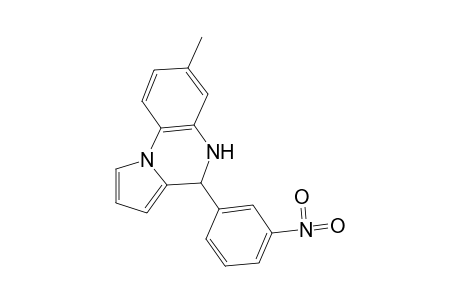 4,5-dihydro-7-methyl-4-(m-nitrophenyl)pyrrolo[1,2-a]quinoxaline