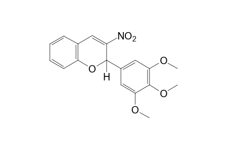 3-nitro-2-(3,4,5-trimethoxyphenyl)-2H-1-benzopyran