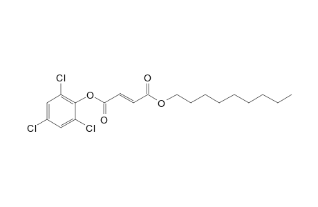 Fumaric acid, nonyl 2,4,6-trichlorophenyl ester