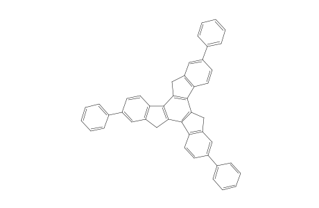 2,7,12-Triphenyl-10,15-dihydro-5H-diindeno[1,2-a : 1',2'-c]fluorene