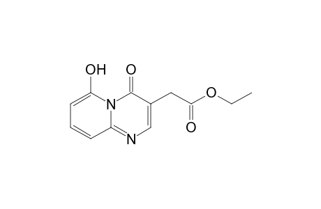 4H-Pyrido[1,2-a]pyrimidine-3-acetic acid, 6-hydroxy-4-oxo-, ethyl ester