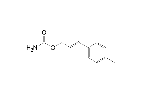 (E)-3-p-Tolylallyl Carbamate