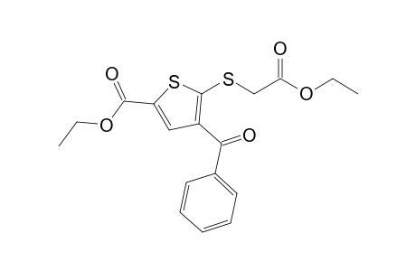 Ethyl 4-benzoyl-5-[(ethoxycarbonyl)methylthio]-2-thiophenecarboxylate