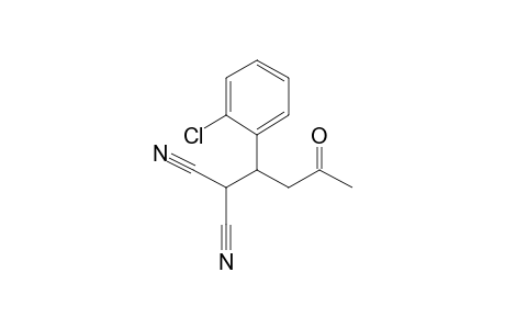 Propanedinitrile, 1-(2-chlorophenyl)-3-oxobutyl-