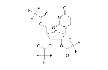 Uridine, tris(trifluoroacetate)