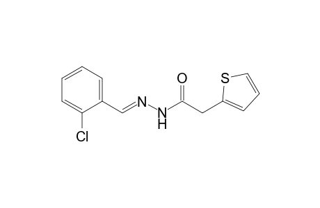 2-thiopheneacetic acid, 2-[(E)-(2-chlorophenyl)methylidene]hydrazide