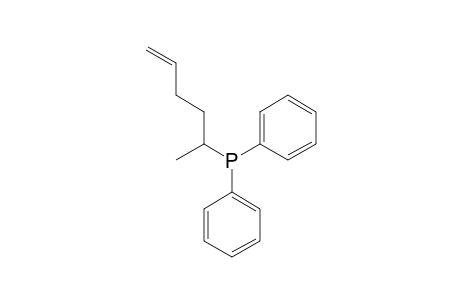 1-Methylpent-4-enyldiphenylphosphine