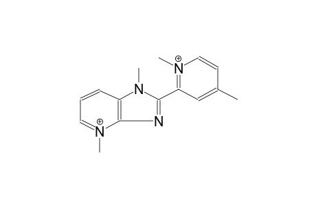 2-(1,4-DIMETHYLPYRIDINIO-2-YL)-1,4-DIMETHYLIMIDAZO[4,5-B]PYRIDINIUMDICATION