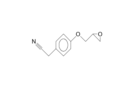 4-Oxiranylmethoxy-benzeneacetonitrile