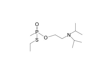 O-(2-(diisopropylamino)ethyl) S-ethyl methylphosphonothioate