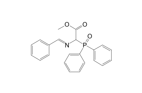 METHYL-N-BENZYLIDENE-ALPHA-(DIPHENYLPHOSPHINOYL)-GLYCINATE