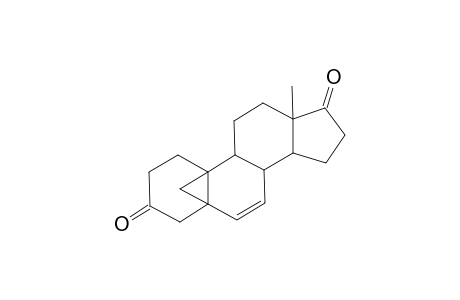 5,19-Cyclo-5.beta.-androst-6-ene-3,17-dione