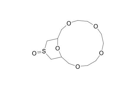 3,6,9,12,18-pentaoxa-16-thiabicyclo[12.3.1]octadecane 16-oxide