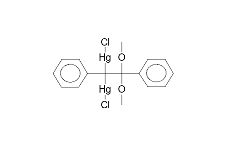 1,1-BIS(CHLOROMERCURO)-2,2-DIMETHOXY-1,2-DIPHENYLETHANE