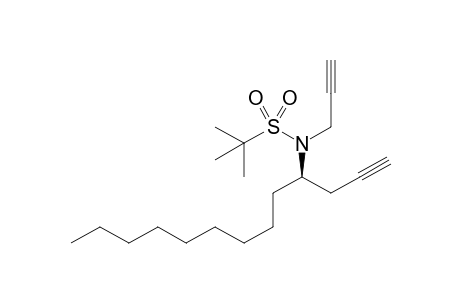 (4R)-N-(tert-Butanesulfonyl)-N-(2-propyl)tridec-1-yn-4-amine