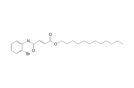 Fumaric monoamide, N-(2-bromophenyl)-, dodecyl ester