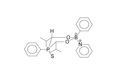 4,6-DIISOPROPYL-2,5-DIPHENYL-5-THIONO-1,3,2,5-DIOXABORAPHOSPHORINANE-PYRIDINE COMPLEX (ISOMER 1)