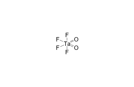 CIS-TETRAFLUORODIOXOTANTALATE ANION