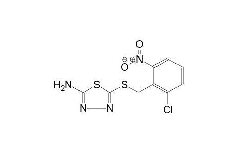 1,3,4-thiadiazol-2-amine, 5-[[(2-chloro-6-nitrophenyl)methyl]thio]-