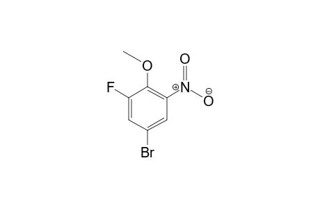 4-Bromo-2-fluoro-6-nitroanisole