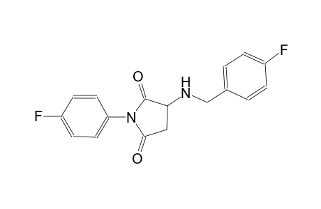 3-[(4-fluorobenzyl)amino]-1-(4-fluorophenyl)-2,5-pyrrolidinedione