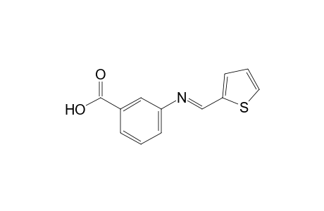 m-[(2-thenylidene)amino]benzoic acid