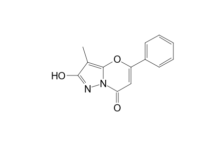 2-Hydroxy-3-methyl-5-phenyl-7H-pyrazolo[5,1-b][1,3]oxazin-7-one