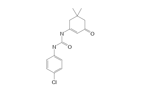 1-(p-chlorophenyl)-3(5,5-dimethyl-3-oxo-1-cyclohexen-1-yl)urea