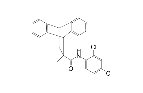 N-(2,4-dichlorophenyl)-12-methyl-9,10-dihydro-9,10-ethanoanthracene-12-carboxamide