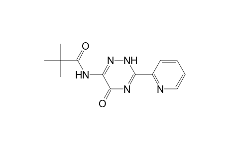 Propanamide, N-[2,5-dihydro-5-oxo-3-(2-pyridinyl)-1,2,4-triazin-6-yl]-2,2-dimethyl-