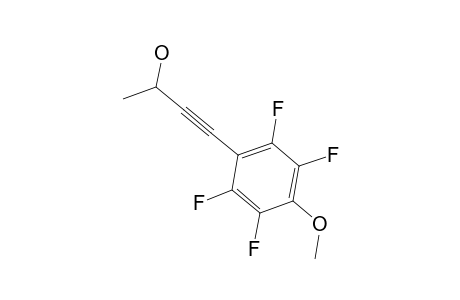 4-(4-Methoxy-2,3,5,6-tetrafluorophenyl)-3-butyn-2-ol