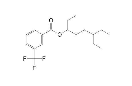 3-Trifluoromethylbenzoic acid, 6-ethyl-3-octyl ester