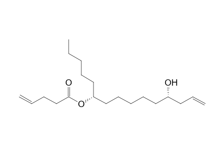 4'-Hydroxypentadec-1'-en-10'-yl pent-4-enoate