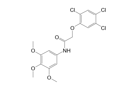 2-(2,4,6-trichlorophenoxy)-3',4',5'-trimethoxyacetanilide