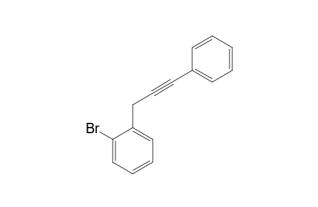 1-Bromo-2-(3-phenyl-2-propynyl)benzene