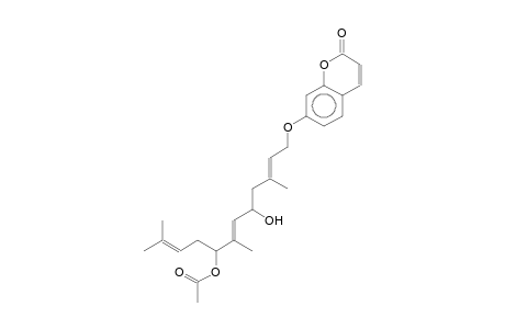 8-ACETOXY-5-HYDROXYUMBELLIPRENIN