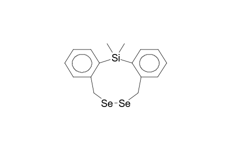 1,1-DIMETHYL-2,3;8,9-DIBENZO-5,6-DISELENASILANINE