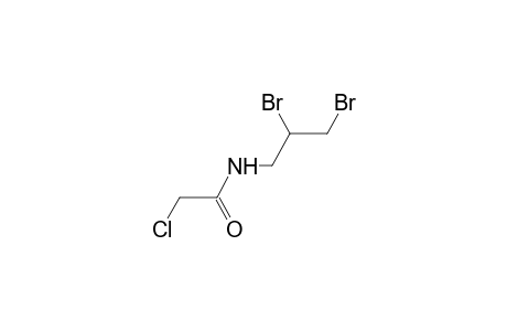 2-chloro-N-(2,3-dibromopropyl)acetamide