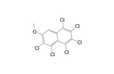 1,2,3,4,5,6-Hexachloro-7-methoxynaphthalene