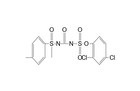 S-methyl-N-(sulfocarbamoyl)-S-p-tolylsulfoximine, 2,4-dichlorophenyl ester