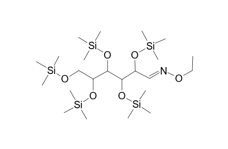 Glucose ethoxime, penta-TMS