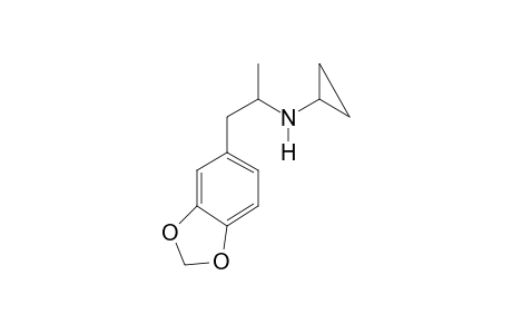 N-Cyclopropyl-3,4-methylenedioxyamphetamine