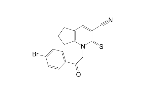 5H-Cyclopenta[b]pyridine-3-carbonitrile, 1,2,6,7-tetrahydro-1-[2-(4-bromophenyl)-2-oxoethyl]-2-thioxo-