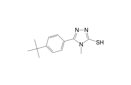 5-(p-tert-butylphenyl)-4-methyl-4H-1,2,4-triazole-3-thiol