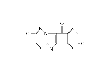 6-chloroimidazo[1,2-b]pyridazin-3-yl p-chlorophenyl ketone