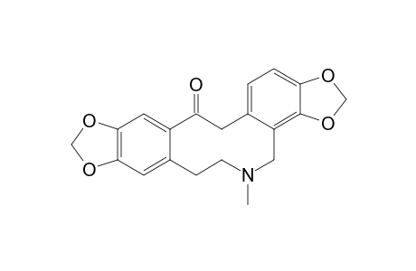 2,3:9,10-bis(methylenedioxy)-7-methyl-7,13a-secoberbin-13a-one