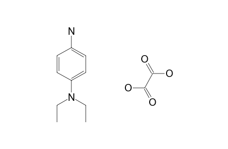 N,N-DIETHYL-p-PHENYLENEDIAMINE, OXALATE (1:1)