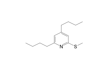 Pyridine, 2,4-dibutyl-6-(methylthio)-