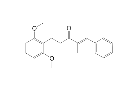 (E)-5-(2,6-dimethoxyphenyl)-2-methyl-1-phenylpent-1-en-3-one